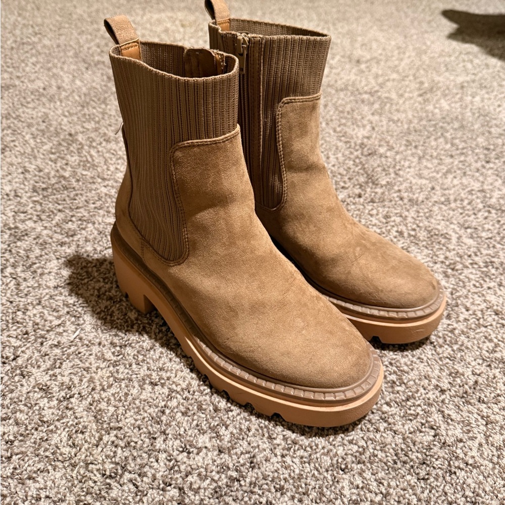 Target Tan Suede Ankle Boots